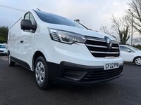 USED 2022 22 RENAULT TRAFIC 2.0 dCi Blue LL30 Business+ Panel Van 5dr Diesel Manual L2 H1 Euro 6 (s/s) (130 ps) AIR CON SAT NAV TOUCH SCREEN LWB