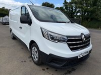 USED 2022 22 RENAULT TRAFIC 2.0 dCi Blue LL30 Business+ Panel Van 5dr Diesel Manual L2 H1 Euro 6 (s/s) (130 ps) AIR CON SAT NAV TOUCH SCREEN LWB