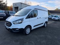 USED 2019 19 FORD TRANSIT CUSTOM 2.0 300 EcoBlue Panel Van 5dr Diesel Manual L1 H2 Euro 6 (105 ps) EX VIRGIN MEDIA FULL HISTORY