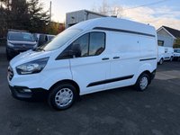 USED 2019 19 FORD TRANSIT CUSTOM 2.0 300 EcoBlue Panel Van 5dr Diesel Manual L1 H2 Euro 6 (105 ps) EX VIRGIN MEDIA FULL HISTORY