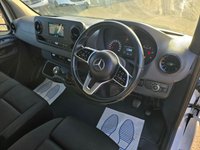 USED 2020 70 MERCEDES-BENZ SPRINTER  2.1 314 CDI  LWB H2, 71,300 miles, 1 owner, Full Service History, Euro 6, Manual Sat Nav, Air Con, Front and Rear sensors, ULEZ +VAT @20%! This 2020 Mercedes Benz Sprinter boasts a single owner and remarkably low mileage for its age, having covered just 71,300 miles. This L2 H2 panel van is powered by a 2.1 litre diesel engine, delivering a robust 141 bhp and meeting Euro 6 emissions standards. Its MOT is valid until May 2026, offering peace of mind for its next owner. Connectivity is enhanced with Apple CarPlay and Android Auto integration, while the Bluetooth interface ensures seamless hands free calls. The Headlight Assistant au