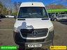 USED 2020 70 MERCEDES-BENZ SPRINTER  2.1 314 CDI  LWB H2, 71,300 miles, 1 owner, Full Service History, Euro 6, Manual Sat Nav, Air Con, Front and Rear sensors, ULEZ +VAT @20%! This 2020 Mercedes Benz Sprinter boasts a single owner and remarkably low mileage for its age, having covered just 71,300 miles. This L2 H2 panel van is powered by a 2.1 litre diesel engine, delivering a robust 141 bhp and meeting Euro 6 emissions standards. Its MOT is valid until May 2026, offering peace of mind for its next owner. Connectivity is enhanced with Apple CarPlay and Android Auto integration, while the Bluetooth interface ensures seamless hands free calls. The Headlight Assistant au