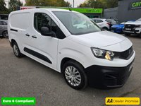 USED 2021 21 PEUGEOT PARTNER 1.5 BlueHDi LWB Crew Van, 69,999 miles, 1 owner, Full Service History, Euro 6, 5 seater, Sat Nav, Cruise, Air Con, Bluetooth +VAT @20%! This 2021 Peugeot Partner is a superb example, having been owned by just one careful keeper since new. As a 1.5 BlueHDi 950 Professional Long Panel Van LWB Euro 6 model, it combines a robust 1.5 litre diesel engine with the practicalities of a long wheelbase and the efficiency of Euro 6 emissions. The Professional trim level ensures a well equipped interior, ready for any task. With its MOT valid until February 2026, this van offers peace of mind for the road ahead.  The Peugeot Partner stands o