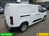 USED 2021 21 PEUGEOT PARTNER 1.5 BlueHDi LWB Crew Van, 69,999 miles, 1 owner, Full Service History, Euro 6, 5 seater, Sat Nav, Cruise, Air Con, Bluetooth +VAT @20%! This 2021 Peugeot Partner is a superb example, having been owned by just one careful keeper since new. As a 1.5 BlueHDi 950 Professional Long Panel Van LWB Euro 6 model, it combines a robust 1.5 litre diesel engine with the practicalities of a long wheelbase and the efficiency of Euro 6 emissions. The Professional trim level ensures a well equipped interior, ready for any task. With its MOT valid until February 2026, this van offers peace of mind for the road ahead.  The Peugeot Partner stands o