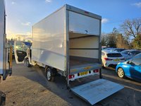 USED 2021 21 CITROEN RELAY 2.2 BlueHDi Luton w/ Tail Lift, 58,000 miles, 1 owner, Full Service History, Euro 6, 6 Speed Manual, Air Con, Bluetooth, DAB +VAT @20%! This 2021 Citroen Relay 2.2 BlueHDi 35 X Platform Cab L3 Euro 6 (s/s) 2dr is a standout example, boasting a single owner from new and an impressively low mileage of just 58,800 miles for its age. Powered by a robust 2.2 litre diesel engine delivering a strong 138 bhp, this Euro 6 compliant van is ready for work. It comes with a 3 month warranty for your peace of mind, and a full 12 months MOT will be provided upon purchase, ensuring its roadworthiness. Inside, you'll find a DAB radio complete wi