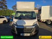 USED 2021 21 CITROEN RELAY 2.2 BlueHDi Luton w/ Tail Lift, 58,000 miles, 1 owner, Full Service History, Euro 6, 6 Speed Manual, Air Con, Bluetooth, DAB +VAT @20%! This 2021 Citroen Relay 2.2 BlueHDi 35 X Platform Cab L3 Euro 6 (s/s) 2dr is a standout example, boasting a single owner from new and an impressively low mileage of just 58,800 miles for its age. Powered by a robust 2.2 litre diesel engine delivering a strong 138 bhp, this Euro 6 compliant van is ready for work. It comes with a 3 month warranty for your peace of mind, and a full 12 months MOT will be provided upon purchase, ensuring its roadworthiness. Inside, you'll find a DAB radio complete wi