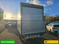 USED 2021 21 CITROEN RELAY 2.2 BlueHDi Luton w/ Tail Lift, 58,000 miles, 1 owner, Full Service History, Euro 6, 6 Speed Manual, Air Con, Bluetooth, DAB +VAT @20%! This 2021 Citroen Relay 2.2 BlueHDi 35 X Platform Cab L3 Euro 6 (s/s) 2dr is a standout example, boasting a single owner from new and an impressively low mileage of just 58,800 miles for its age. Powered by a robust 2.2 litre diesel engine delivering a strong 138 bhp, this Euro 6 compliant van is ready for work. It comes with a 3 month warranty for your peace of mind, and a full 12 months MOT will be provided upon purchase, ensuring its roadworthiness. Inside, you'll find a DAB radio complete wi