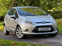 USED 2010 10 FORD FIESTA 1.25 Zetec Hatchback 3dr Petrol Manual (129 g/km, 81 bhp) 