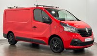 USED 2019 19 RENAULT TRAFIC 1.6 dCi ENERGY 27 Business+ Panel Van 5dr Diesel Manual SWB Standard Roof Euro 6 (s/s) (125 ps) 3 Seater, Airconditioning , Side Slide Door, Steel Bulk Head, Rear Panelling, Roof Rails, Magma Red, Charcoal Interior