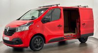 USED 2019 19 RENAULT TRAFIC 1.6 dCi ENERGY 27 Business+ Panel Van 5dr Diesel Manual SWB Standard Roof Euro 6 (s/s) (125 ps) 3 Seater, Airconditioning , Side Slide Door, Steel Bulk Head, Rear Panelling, Roof Rails, Magma Red, Charcoal Interior