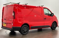 USED 2019 19 RENAULT TRAFIC 1.6 dCi ENERGY 27 Business+ Panel Van 5dr Diesel Manual SWB Standard Roof Euro 6 (s/s) (125 ps) 3 Seater, Airconditioning , Side Slide Door, Steel Bulk Head, Rear Panelling, Roof Rails, Magma Red, Charcoal Interior