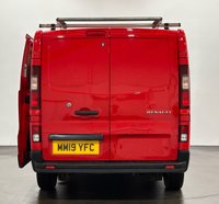 USED 2019 19 RENAULT TRAFIC 1.6 dCi ENERGY 27 Business+ Panel Van 5dr Diesel Manual SWB Standard Roof Euro 6 (s/s) (125 ps) 3 Seater, Airconditioning , Side Slide Door, Steel Bulk Head, Rear Panelling, Roof Rails, Magma Red, Charcoal Interior