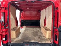 USED 2019 19 RENAULT TRAFIC 1.6 dCi ENERGY 27 Business+ Panel Van 5dr Diesel Manual SWB Standard Roof Euro 6 (s/s) (125 ps) 3 Seater, Airconditioning , Side Slide Door, Steel Bulk Head, Rear Panelling, Roof Rails, Magma Red, Charcoal Interior