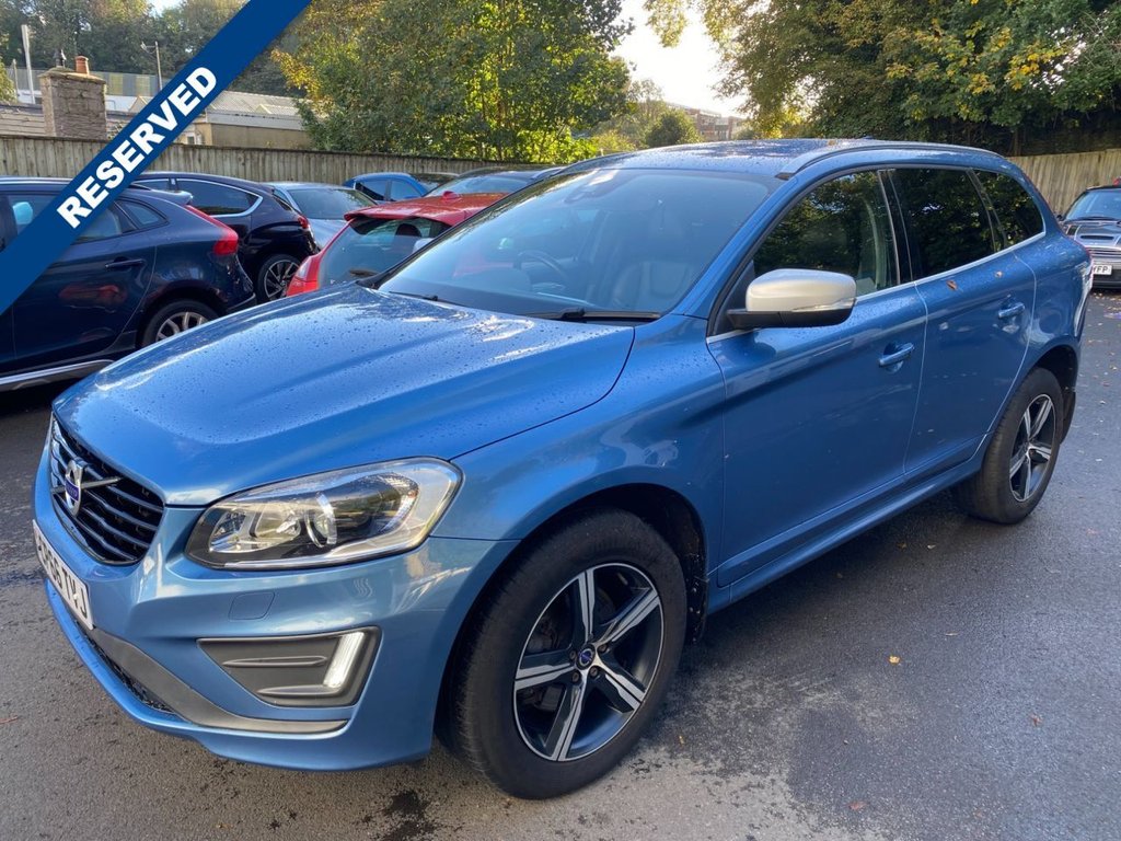 USED 2016 66 VOLVO XC60 2.0 D4 R-Design Lux Nav SUV 5dr Diesel Auto Euro 6 (s/s) (190 ps) GREAT SPECIFICATION R DESIGN XC60