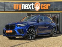 USED 2023 23 BMW X5 M 4.4i V8 Competition SUV 5dr Petrol Auto xDrive Euro 6 (s/s) (625 ps) HEAD UP DISPLAY + VIDEO MOTION + HARMAN KARDON SOUND + WIRELESS CHARGE + TECH PACKAGE + 360 CAMERA + BMW WARRANTY + FINANCE AVAILABLE + PART EXCHANGE WELCOME + ANY INSPECTION WELCOME
