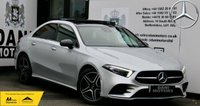 USED 2021 21 MERCEDES-BENZ A CLASS 1.3 A250e 15.6kWh AMG Line Night Edition (Premium Plus) Saloon 4dr Petrol Plug-in Hybrid 8G-DCT Euro 6 (s/s) (218 ps) 1 OWNER*PANROOF*REVCAM*CARPLAY