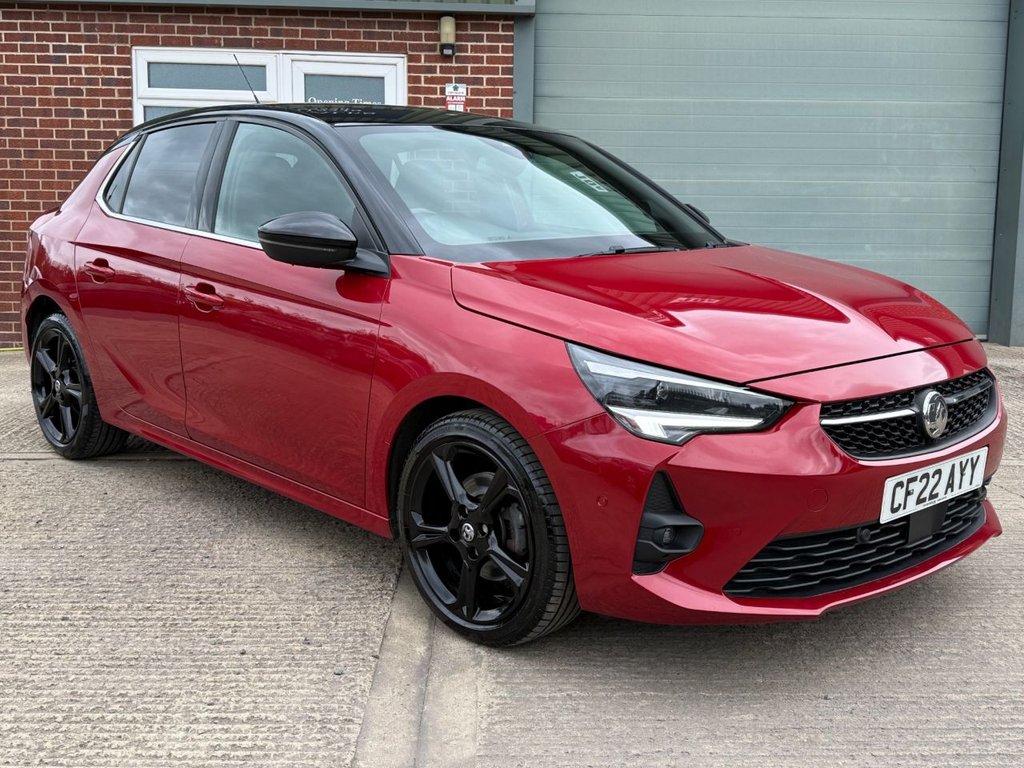 USED 2022 22 VAUXHALL CORSA 1.2 Turbo Ultimate Hatchback 5dr Petrol Manual Euro 6 (s/s) (100 ps) FANTASTIC VALUE, FINANCE AVAILABLE