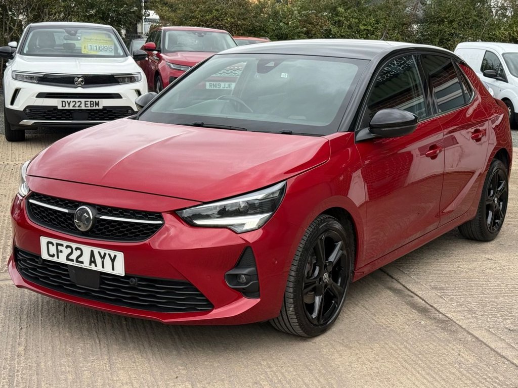 USED 2022 22 VAUXHALL CORSA 1.2 Turbo Ultimate Hatchback 5dr Petrol Manual Euro 6 (s/s) (100 ps) FANTASTIC VALUE, FINANCE AVAILABLE