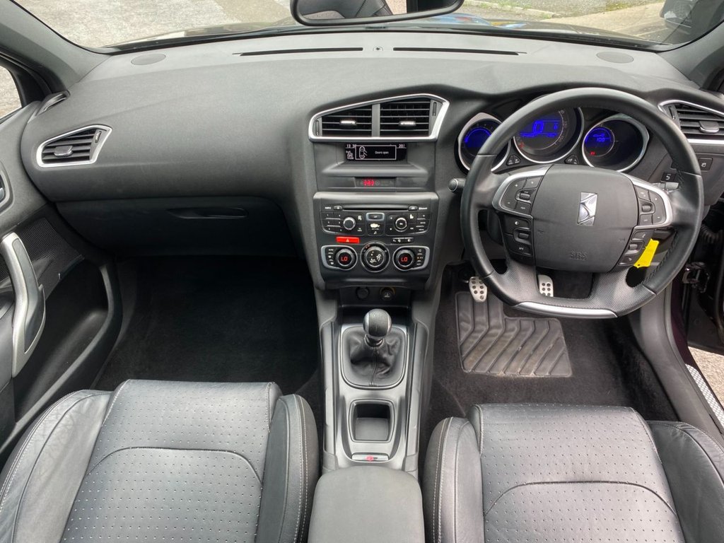 USED 2014 64 CITROEN DS4 2.0 HDi DSport Hatchback 5dr Diesel Manual Euro 5 (160 ps) ONLY 49000 MILES