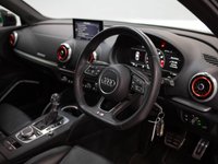 USED 2017 67 AUDI S3 2.0 TFSI Black Edition Saloon 4dr Petrol S Tronic quattro Euro 6 (s/s) (310 ps) TECHNOLOGY PACK - DIGITAL AUDI DASHBOARD