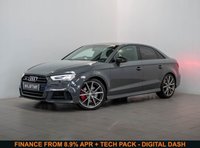 USED 2017 67 AUDI S3 2.0 TFSI Black Edition Saloon 4dr Petrol S Tronic quattro Euro 6 (s/s) (310 ps) TECHNOLOGY PACK - DIGITAL AUDI DASHBOARD