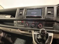 USED 2017 T VOLKSWAGEN TRANSPORTER 2.0 TDI T28 BlueMotion Tech Highline Panel Van 5dr Diesel Manual FWD SWB Euro 6 (s/s) (102 ps) Fitted Microwave, Solar Panels , Fiamma Side Awning , 5 Belted Seats