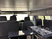 USED 2017 T VOLKSWAGEN TRANSPORTER 2.0 TDI T28 BlueMotion Tech Highline Panel Van 5dr Diesel Manual FWD SWB Euro 6 (s/s) (102 ps) Fitted Microwave, Solar Panels , Fiamma Side Awning , 5 Belted Seats