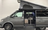 USED 2017 T VOLKSWAGEN TRANSPORTER 2.0 TDI T28 BlueMotion Tech Highline Panel Van 5dr Diesel Manual FWD SWB Euro 6 (s/s) (102 ps) Fitted Microwave, Solar Panels , Fiamma Side Awning , 5 Belted Seats