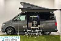USED 2017 T VOLKSWAGEN TRANSPORTER 2.0 TDI T28 BlueMotion Tech Highline Panel Van 5dr Diesel Manual FWD SWB Euro 6 (s/s) (102 ps) Fitted Microwave, Solar Panels , Fiamma Side Awning , 5 Belted Seats