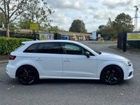 USED 2017 F AUDI S3 2.0 TFSI Black Edition Sportback 5dr Petrol S Tronic quattro Euro 6 (s/s) (310 ps) 