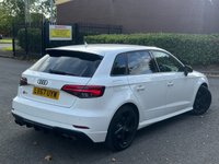 USED 2017 F AUDI S3 2.0 TFSI Black Edition Sportback 5dr Petrol S Tronic quattro Euro 6 (s/s) (310 ps) 
