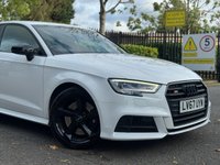USED 2017 F AUDI S3 2.0 TFSI Black Edition Sportback 5dr Petrol S Tronic quattro Euro 6 (s/s) (310 ps) 