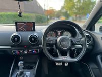 USED 2017 F AUDI S3 2.0 TFSI Black Edition Sportback 5dr Petrol S Tronic quattro Euro 6 (s/s) (310 ps) 