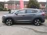 USED 2016 16 HYUNDAI TUCSON 2.0 CRDi Blue Drive Premium SUV 5dr Diesel Manual Euro 6 (s/s) (136 ps) Finished in MICRON GREY MET with contrasting SANDSTONE HEATED LEATHER TRIM. This Tucson ticks all of the family car boxes, with practicality and a good interior its strongest points. This Premium trim brings plenty of high spec and is the best option for a well-valued Tucson. Features include Sat Nav, Rear View Camera, Heated front and rear seats, DAB Radio, B/Tooth, LED Run Lights, 19" Alloys and much more. Serviced at 8049 miles, 24299 miles, 38360 miles and at 76863 on arrival.