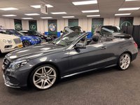 USED 2016 16 MERCEDES-BENZ E-CLASS 3.0 E350d V6 AMG Line Edition (Premium) Cabriolet 2dr Diesel G-Tronic+ Euro 6 (s/s) (258 ps) UK DELIVERY FLAT FEE &pound;175 (SUBJECT TO DEAL) *OVER 100 IMAGES ON OUR WEBSITE*BESPOKE FINANCE ARRANGED*PART EXCHANGE WELCOME*ALL VEHICLES HPI CLEAR