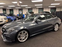 USED 2016 16 MERCEDES-BENZ E-CLASS 3.0 E350d V6 AMG Line Edition (Premium) Cabriolet 2dr Diesel G-Tronic+ Euro 6 (s/s) (258 ps) UK DELIVERY FLAT FEE &pound;175 (SUBJECT TO DEAL) *OVER 100 IMAGES ON OUR WEBSITE*BESPOKE FINANCE ARRANGED*PART EXCHANGE WELCOME*ALL VEHICLES HPI CLEAR