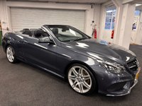 USED 2016 16 MERCEDES-BENZ E-CLASS 3.0 E350d V6 AMG Line Edition (Premium) Cabriolet 2dr Diesel G-Tronic+ Euro 6 (s/s) (258 ps) UK DELIVERY FLAT FEE &pound;175 (SUBJECT TO DEAL) *OVER 100 IMAGES ON OUR WEBSITE*BESPOKE FINANCE ARRANGED*PART EXCHANGE WELCOME*ALL VEHICLES HPI CLEAR