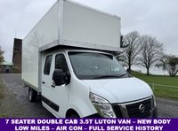 USED 2021 21 NISSAN NV400 2.3dCi 3.5T. 7 Seat Luton Van, A/C, Transit Sprinter Size, Eu 6 150ps FREE Delivery |  Finance | Part Ex