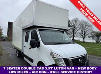 USED 2021 21 NISSAN NV400 2.3dCi 3.5T. 7 Seat Luton Van, A/C, Transit Sprinter Size, Eu 6 150ps FREE Delivery |  Finance | Part Ex