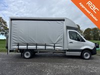 USED 2022 71 MERCEDES-BENZ SPRINTER 2.1 314Cdi 3.5t. Lwb 4.2m Curtainside Tail Lift, Air Con, Euro 6,140Bhp FREE Delivery | Finance | Part Ex |