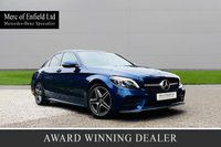 USED 2020 20 MERCEDES-BENZ C CLASS 2.0 C300d AMG Line Edition (Premium) G-Tronic+ Euro 6 (s/s) 4dr LUXURY SPEC + AMBIENT LIGHTING