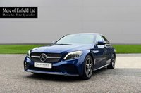 USED 2020 20 MERCEDES-BENZ C CLASS 2.0 C300d AMG Line Edition (Premium) G-Tronic+ Euro 6 (s/s) 4dr LUXURY SPEC + AMBIENT LIGHTING