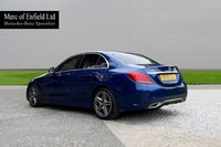 USED 2020 20 MERCEDES-BENZ C CLASS 2.0 C300d AMG Line Edition (Premium) G-Tronic+ Euro 6 (s/s) 4dr LUXURY SPEC + AMBIENT LIGHTING