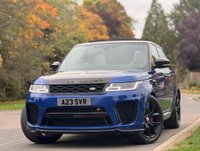 USED 2018 18 LAND ROVER RANGE ROVER SPORT 5.0 P575 V8 SVR Auto 4WD Euro 6 (s/s) 5dr CARBON BONNET FSH MASSIVE SPEC