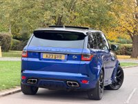 USED 2018 18 LAND ROVER RANGE ROVER SPORT 5.0 P575 V8 SVR Auto 4WD Euro 6 (s/s) 5dr CARBON BONNET FSH MASSIVE SPEC