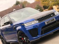 USED 2018 18 LAND ROVER RANGE ROVER SPORT 5.0 P575 V8 SVR Auto 4WD Euro 6 (s/s) 5dr CARBON BONNET FSH MASSIVE SPEC
