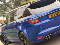 USED 2018 18 LAND ROVER RANGE ROVER SPORT 5.0 P575 V8 SVR Auto 4WD Euro 6 (s/s) 5dr CARBON BONNET FSH MASSIVE SPEC