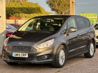 USED 2019 19 FORD S-MAX 2.0 EcoBlue Zetec MPV 5dr Diesel Auto Euro 6 (s/s) (150 ps) **SATNAV~SENSORS~2 KEYS**