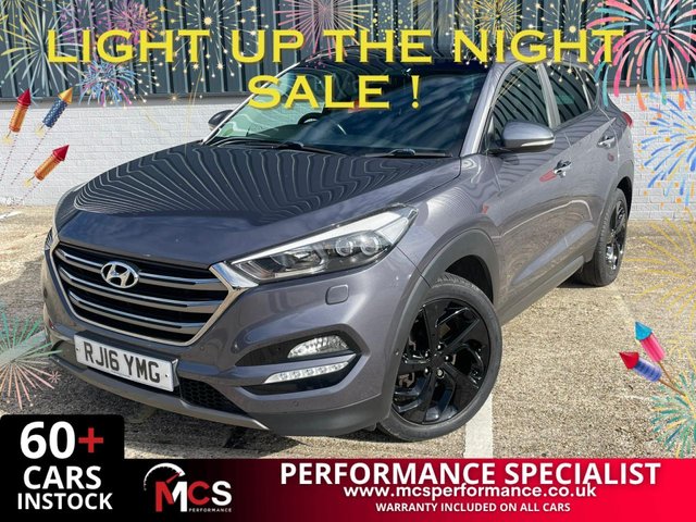 2016 16 HYUNDAI TUCSON 2.0 CRDi Premium SE SUV 5dr Diesel Auto 4WD Euro 6 (136 ps) LIGHT UP THE NIGHT SALE !!