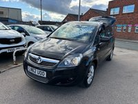 USED 2012 62 VAUXHALL ZAFIRA 1.6 16V Design MPV 5dr Petrol Manual Euro 5 (SNav) (115 ps) 